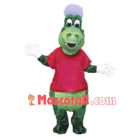 Sport Alligator Mascot Costume Free Shipping