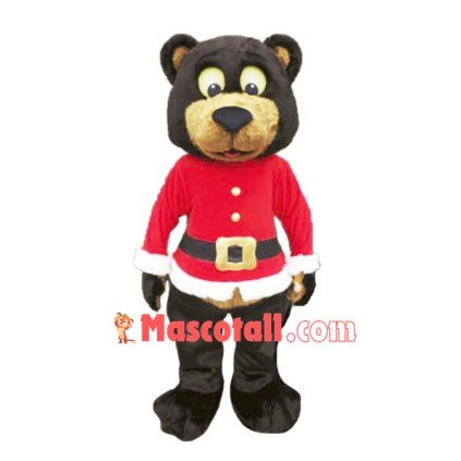 Christmas Bear Mascot Costume