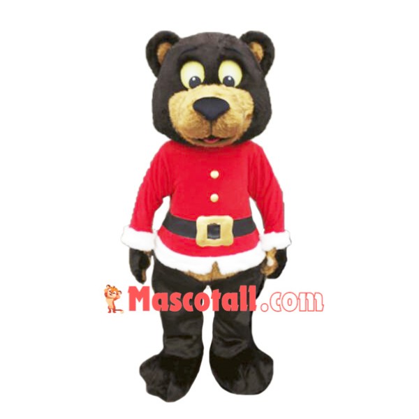 Christmas Bear Mascot Costume