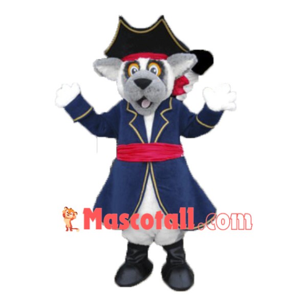 Pirate Lemurs Mascot Costume