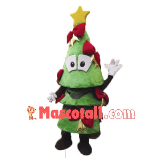 Christmas Tree Mascot Costume For Adult