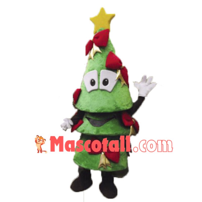 Christmas Tree Mascot Costume For Adult