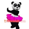 Ballet Panda Mascot Costume