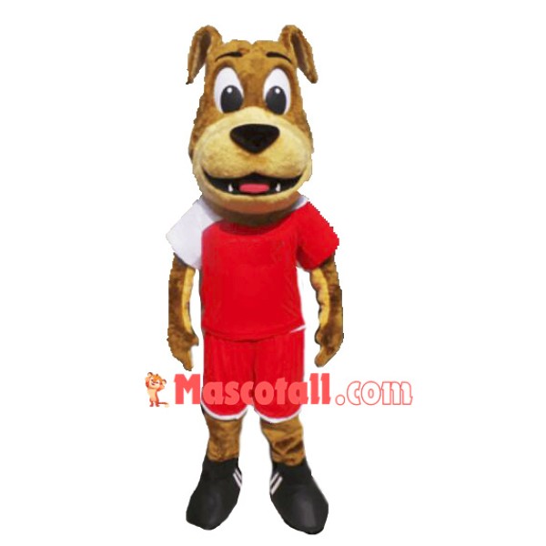 Lovely Bulldog Mascot Costume
