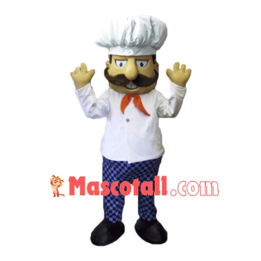 Chef Man Mascot Costume