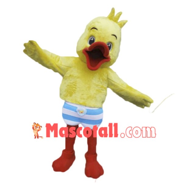 High Quality Furry Duck Mascot Costume