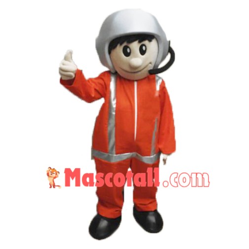 High Quality Pilot Mascot Costume