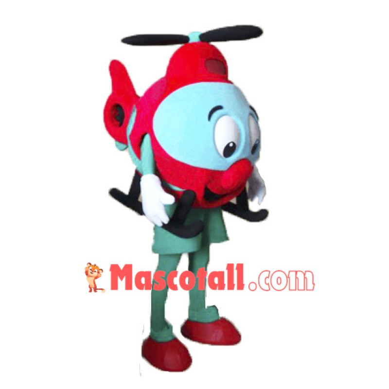 Helicopter Mascot Costume