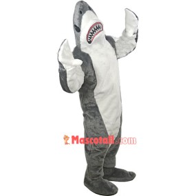 Deluxe Shark Mascot Costume