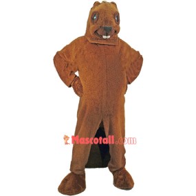 Deluxe Beaver Mascot Costume