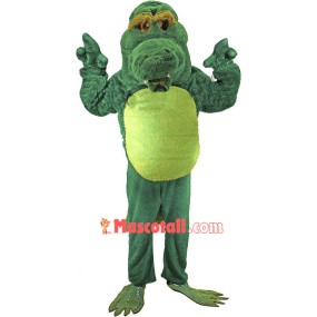 Old Alligator Mascot Costume