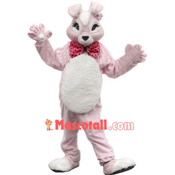 Deluxe Pink Bunny Rabbit Mascot Costume