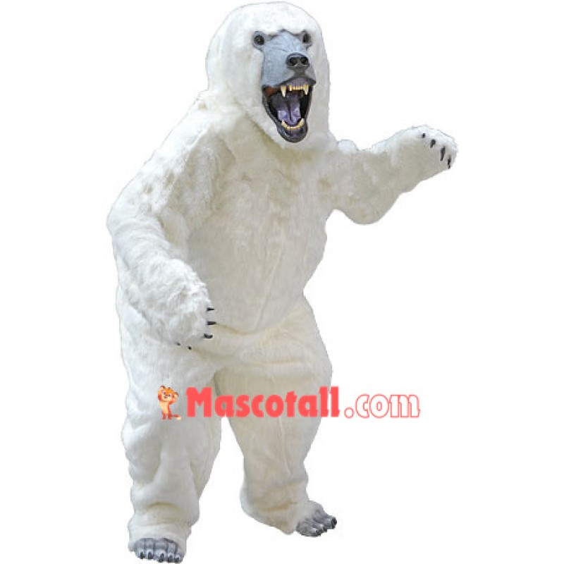 High Quality Deluxe Polar Bear Mascot Costume