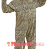 Spotted Brown Leopard Mascot Costume