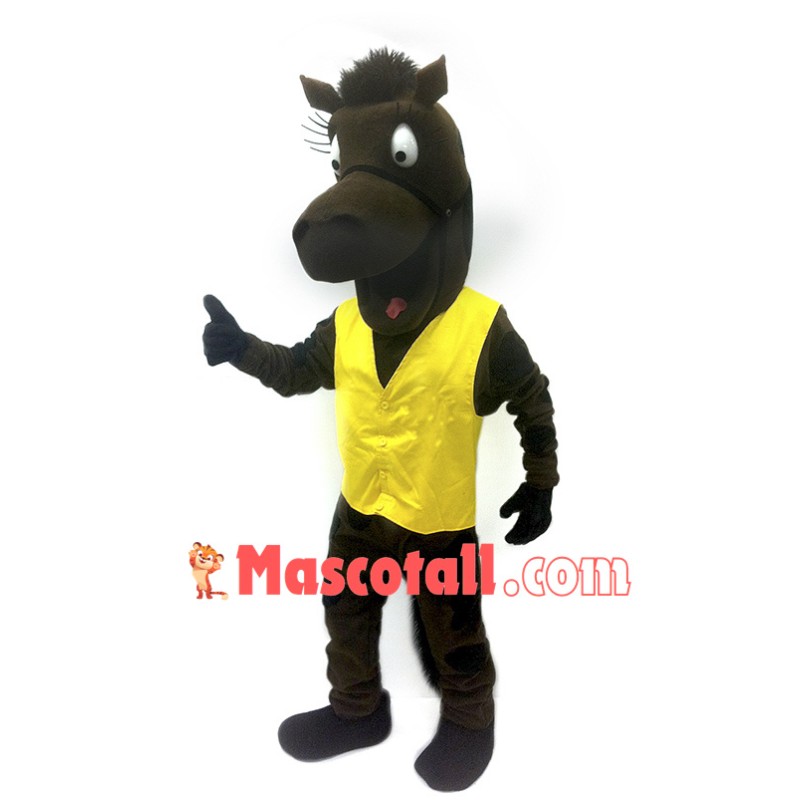 Happy Horse Mascot Costume