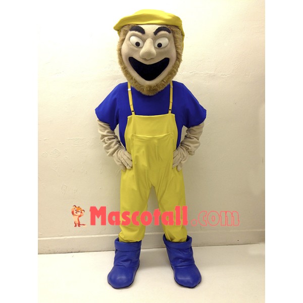 Fisherman Mascot Costume