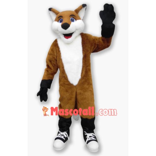 Happy Fox Mascot Costume Free Shipping