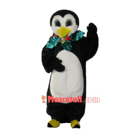 Holiday Penguin Mascot Costume