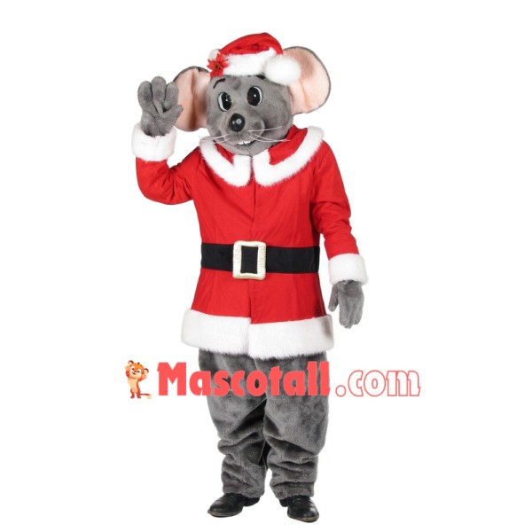 Xmas Mouse Mascot Costume