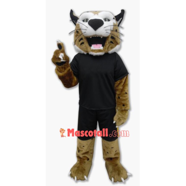 University Bobcat Mascot Costume
