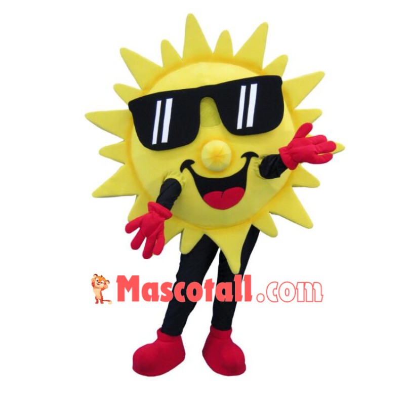 Sun Flower Mascot Costume
