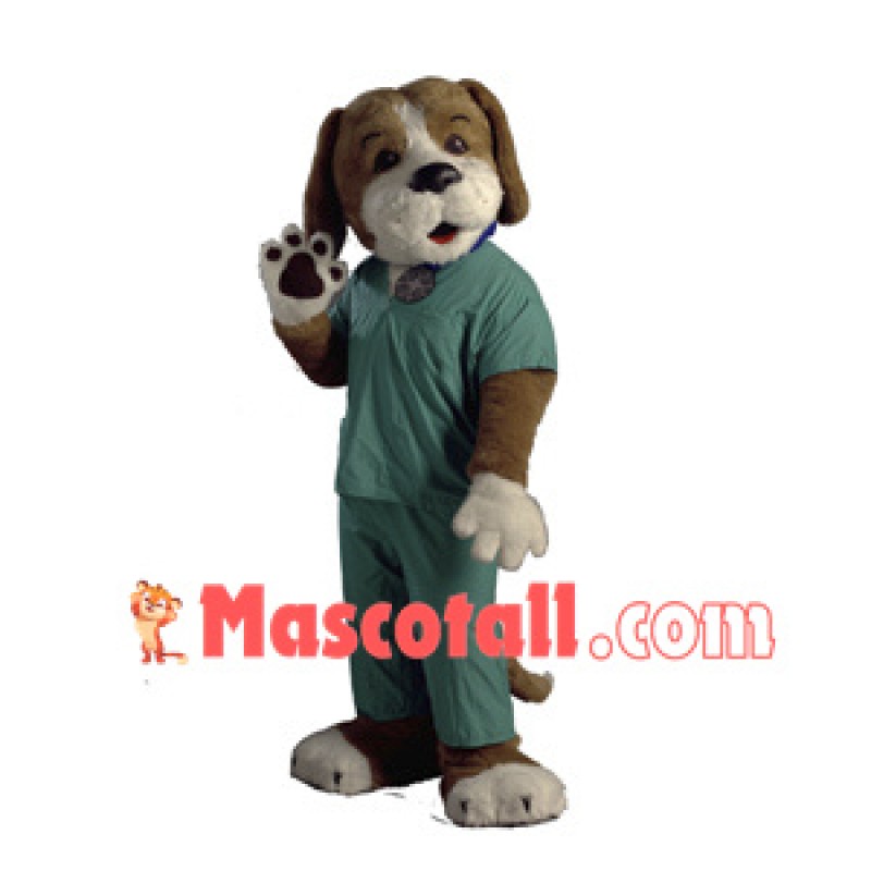 Health Hound Dog Mascot Costume