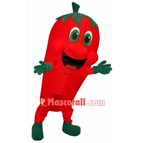 Red Pepper Mascot Costume