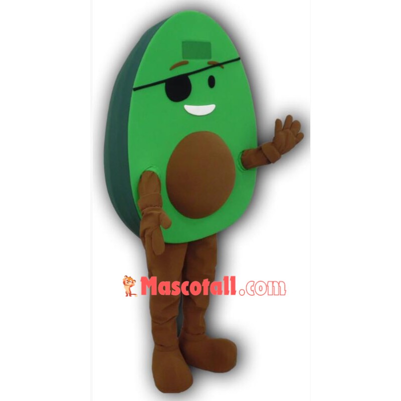 Avacado Mascot Costume