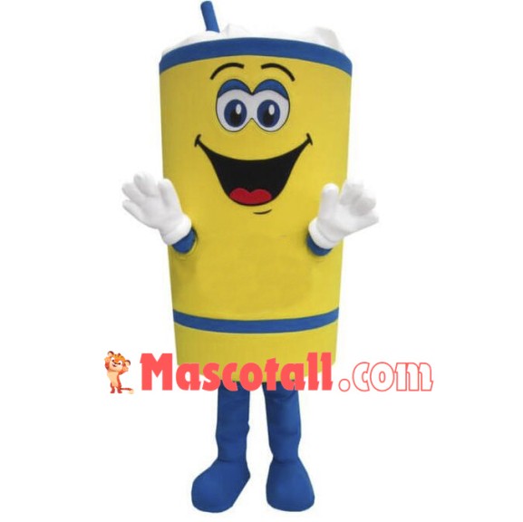Happy Cup Mascot Costume