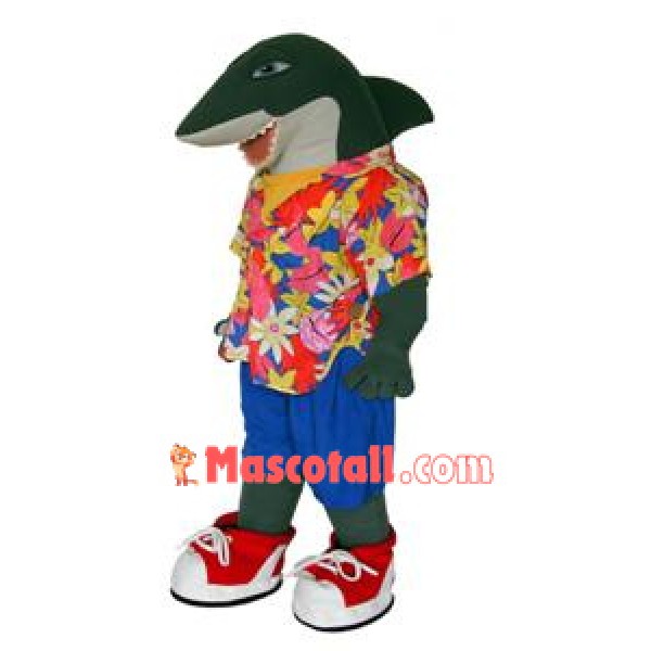 College Lightweight Shark Mascot Costume