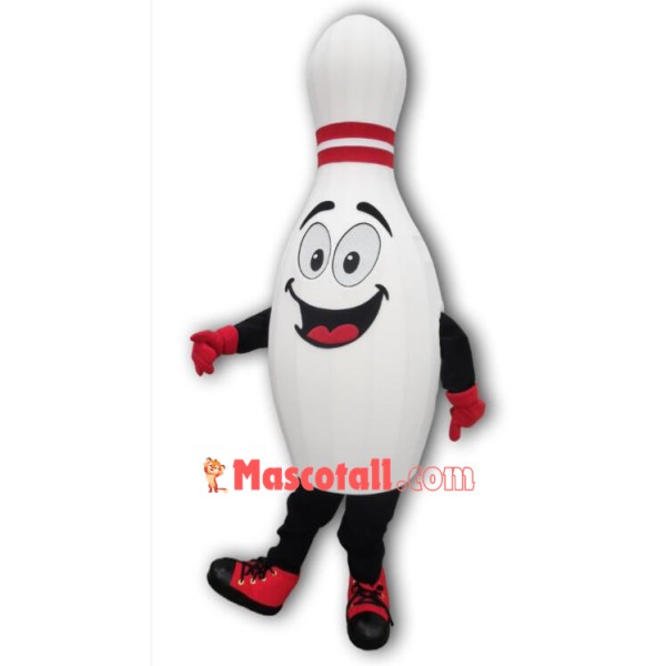 High Quality Bowling Pin Mascot Costume