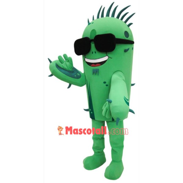 Spike Cactus Mascot Costume