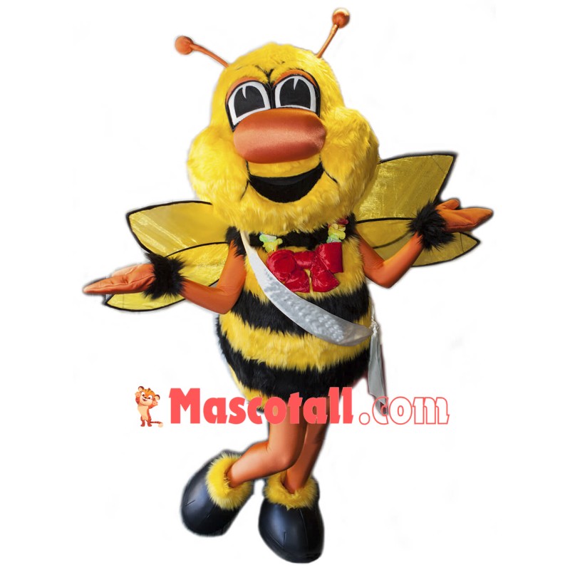 Battle Bee Mascot Costume