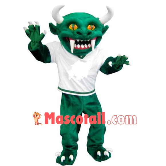 Green Monster Hodag Mascot Costume