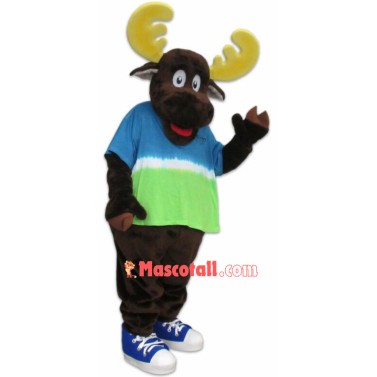 High Quality Lightweight Moose Mascot Costume