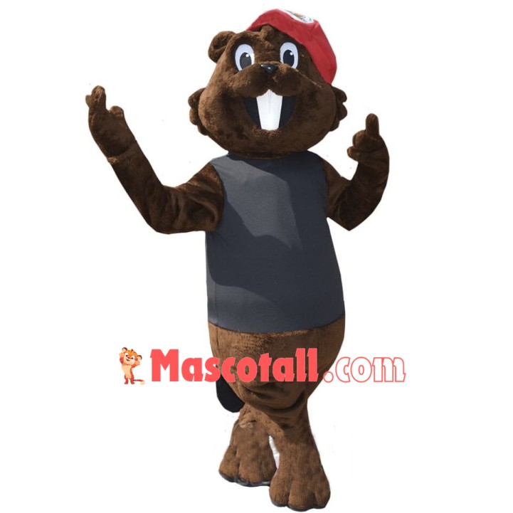 Cute Lightweight Beaver Mascot Costume