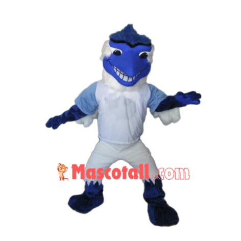 College Fierce Blue Jay Mascot Costume