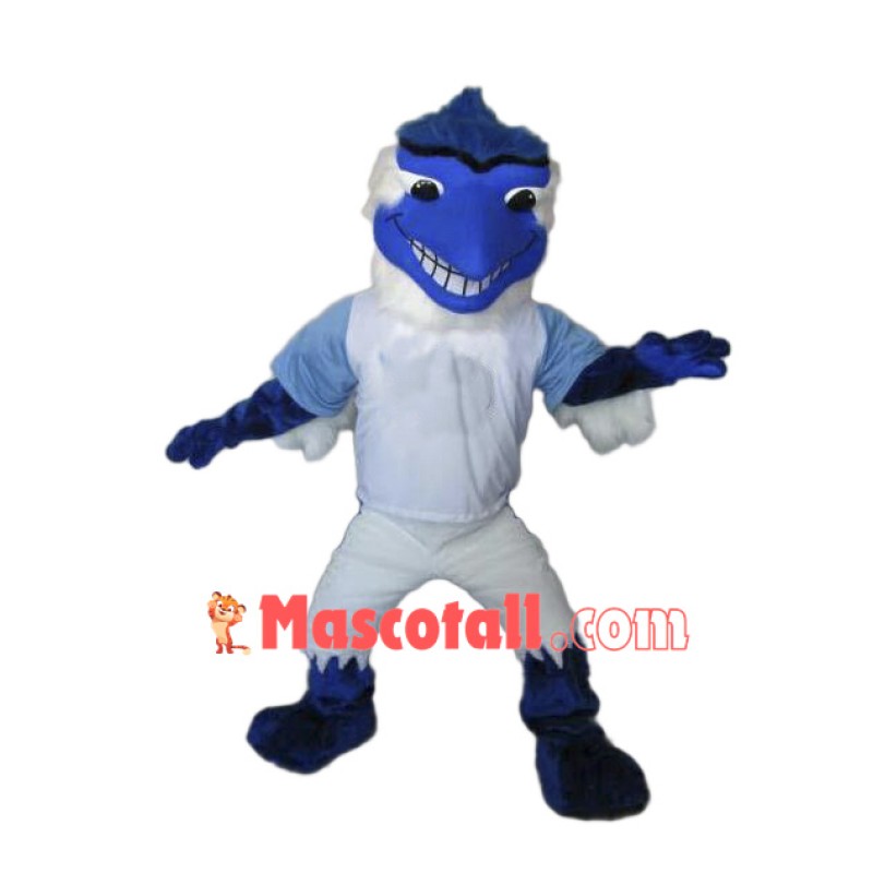 College Fierce Blue Jay Mascot Costume