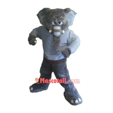 Power Fierce Elephant Mascot Costume