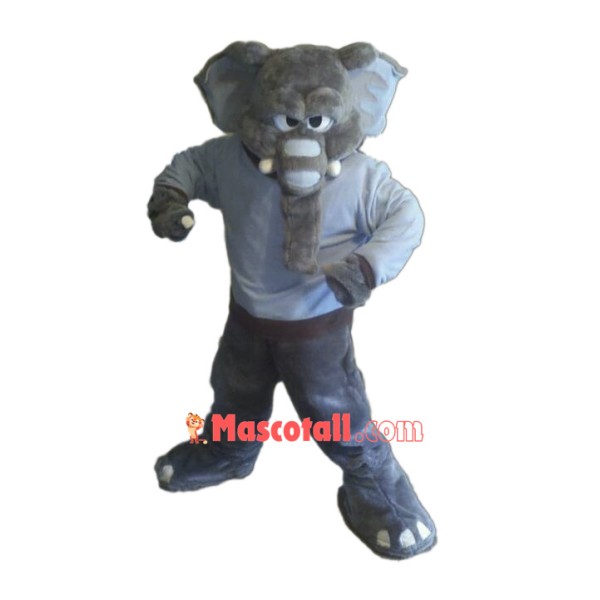 Power Fierce Elephant Mascot Costume