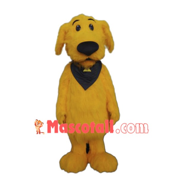 High Quality Lightweight Yellow Dog Mascot Costume