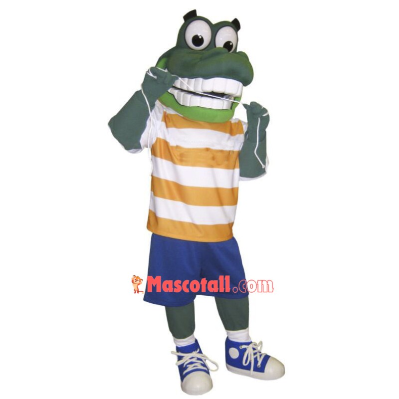 College Lightweight Gator Mascot Costume