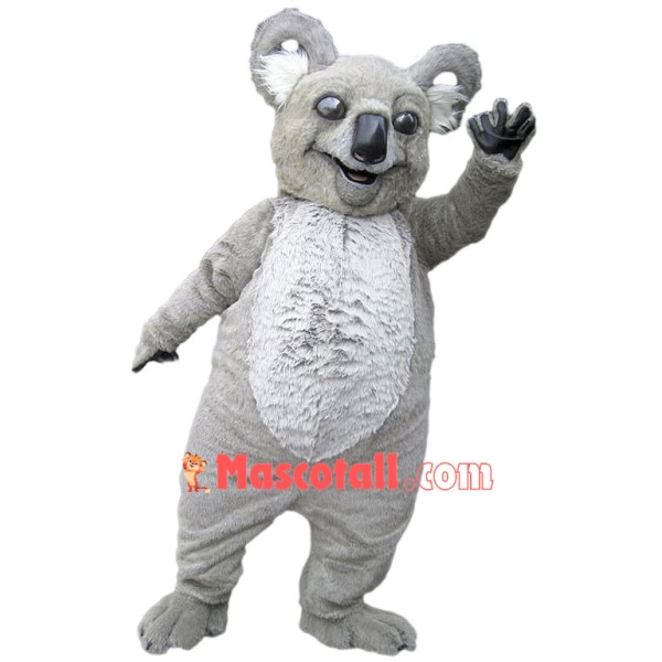 Grey Lightweight Koala Mascot Costume