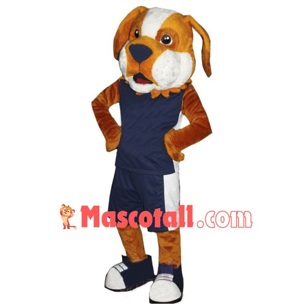 Power Sporty Dog Mascot Costume