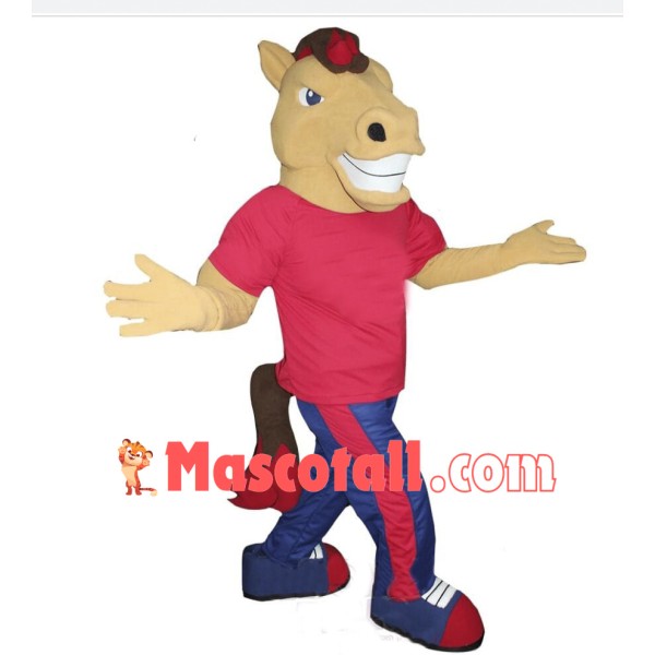 College Lightweight Horse Mascot Costume