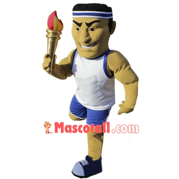 Olympics Man Mascot Costume