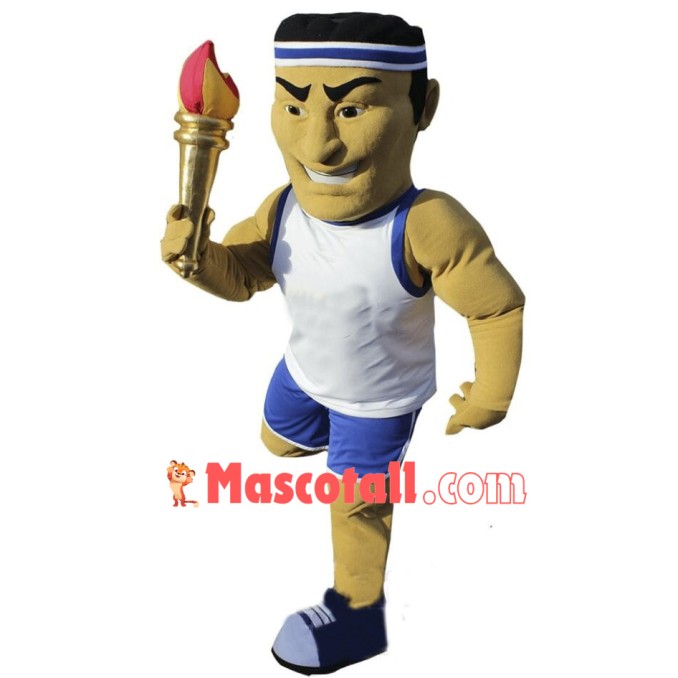 Olympics Man Mascot Costume