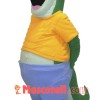 High Quality Happy Alligator Mascot Costume