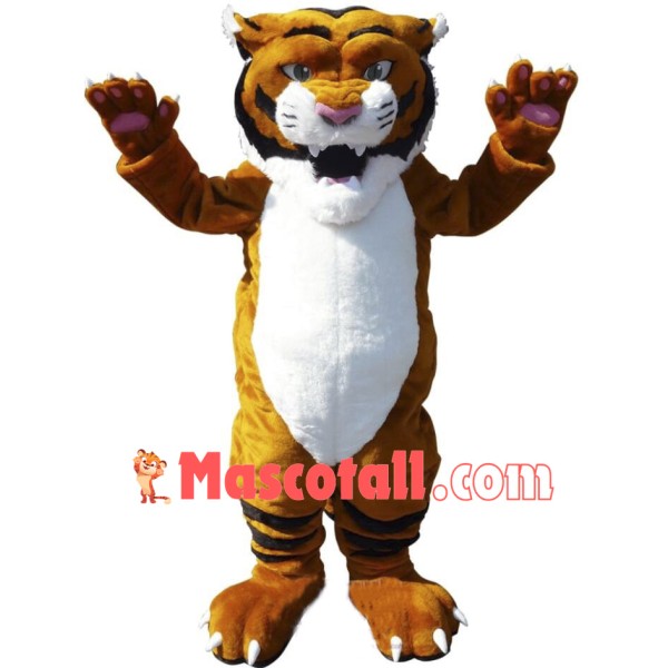 Power Fierce Tiger Mascot Costume