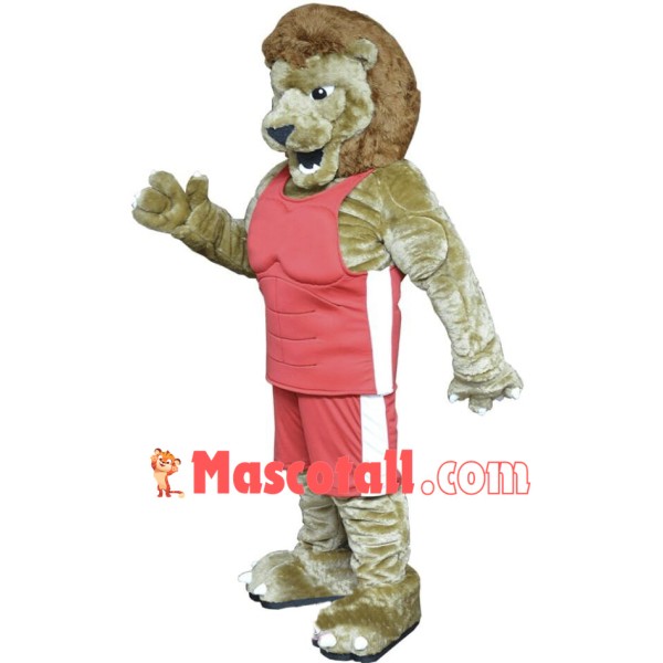 Power Lightweight Lion Mascot Costume